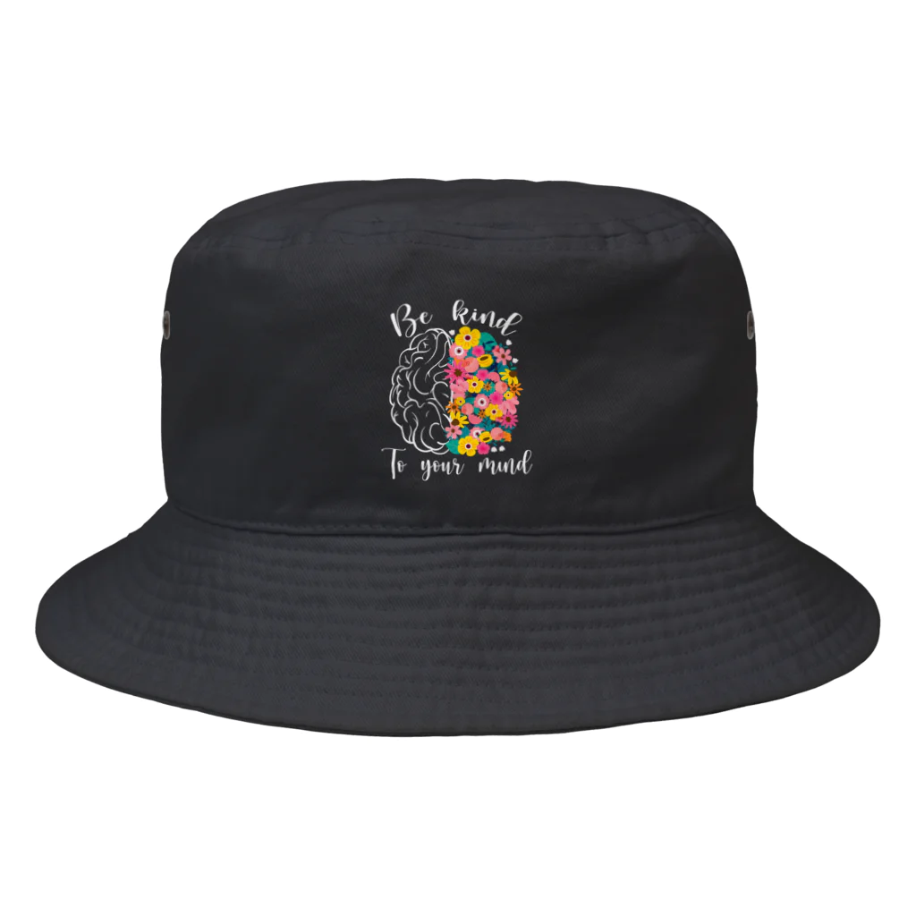 SensiSense センシセンスのBe kind to your mind Bucket Hat