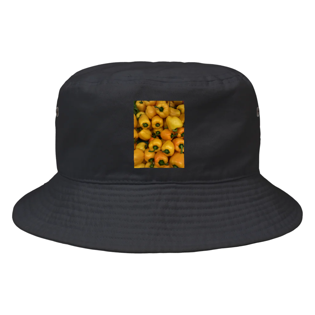 ノビ山本のトヤマンボウSHOPっぷの黄色パプリカ Bucket Hat