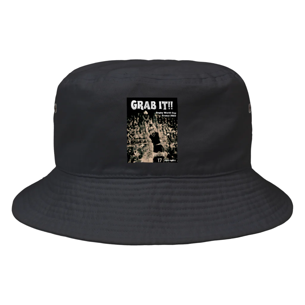 Bad Daddy at SUZURI のラグビー日本代表　勝利をつかめ！ Bucket Hat