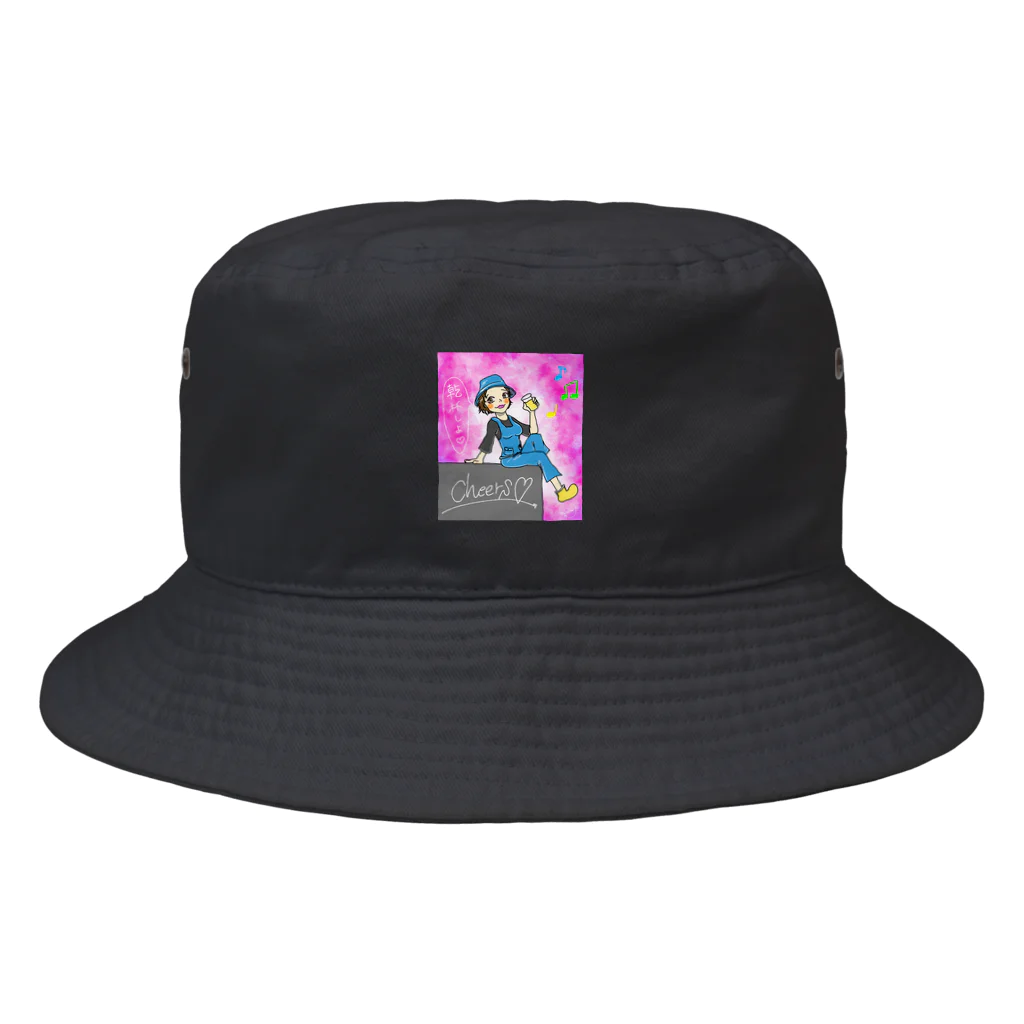 tamachanshinchan の乾杯しよ💗 Bucket Hat