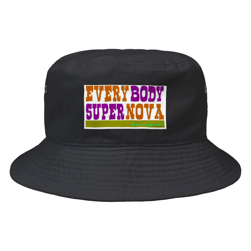 Punch Drunk ProductsのKustom Greaser - Everybody Super Nova Bucket Hat