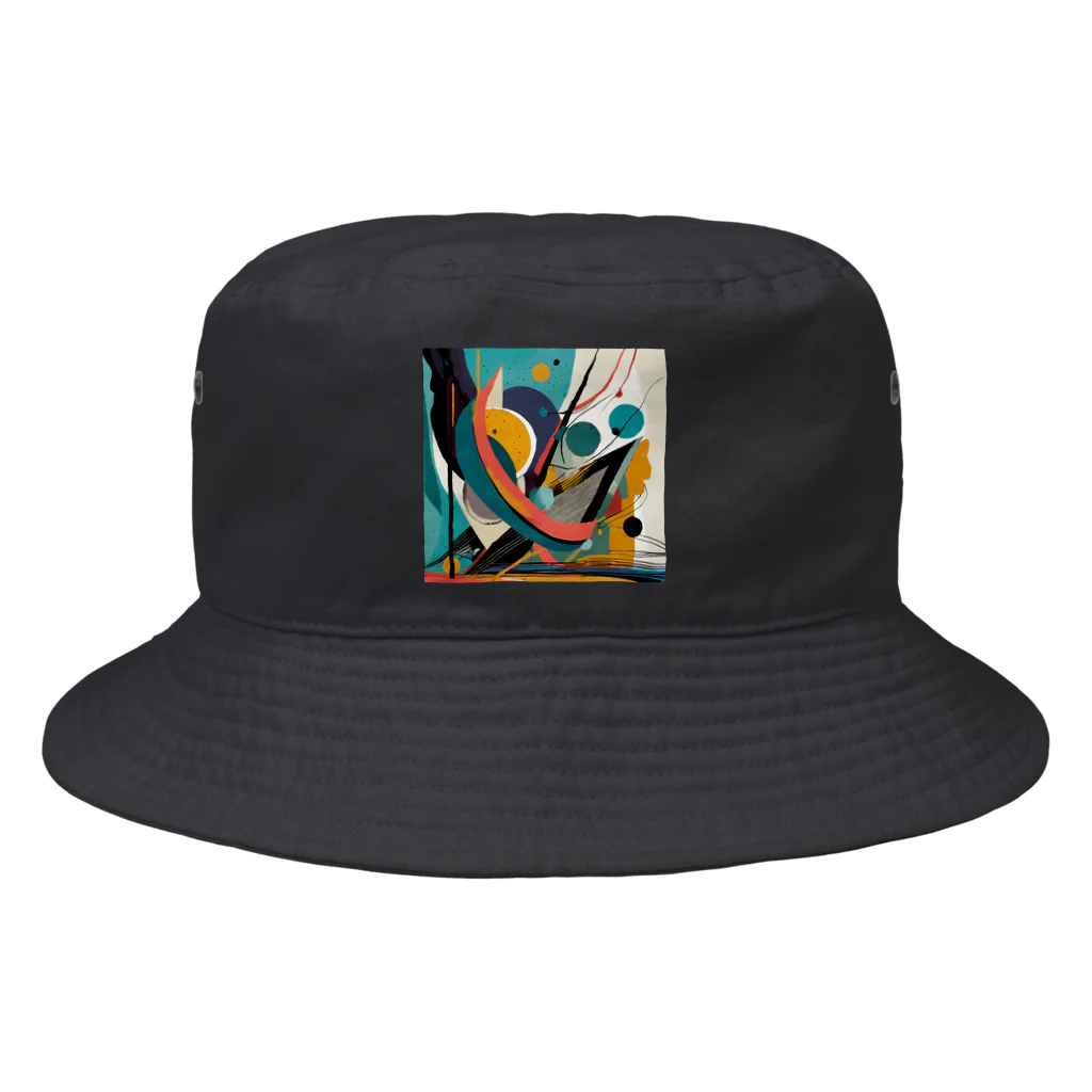 のんびりアート工房のガラクタアート風 Bucket Hat