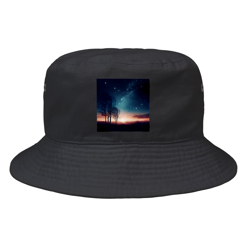 終わらない夢🌈の幻想的な夜空🌌 Bucket Hat