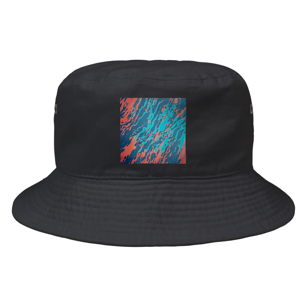 NeonLeakのペンキちゃん10 Bucket Hat