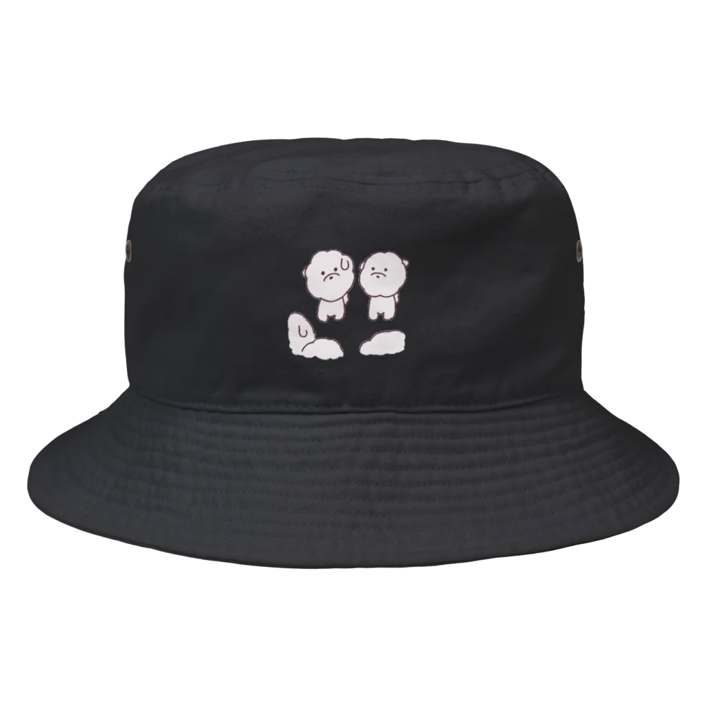 feee.co/フィー子(マーメイド)のふわもち犬の集い(井戸端会議) Bucket Hat