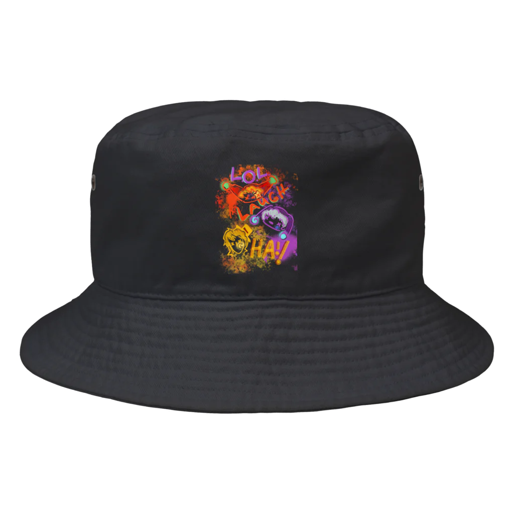 Studio L.O.LのStudio L.O.L【落書きピエロ】 Bucket Hat