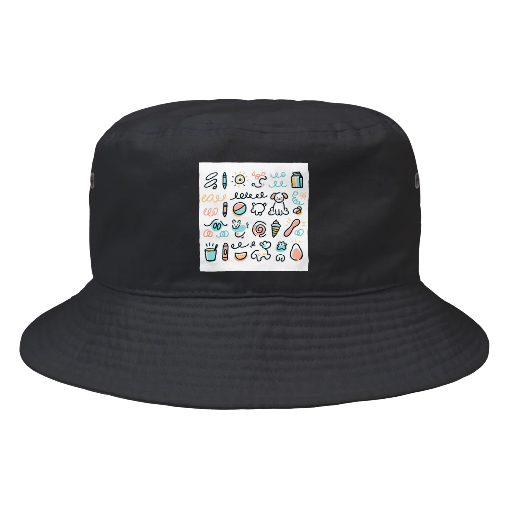 マジカルばななのキューちゃん Bucket Hat