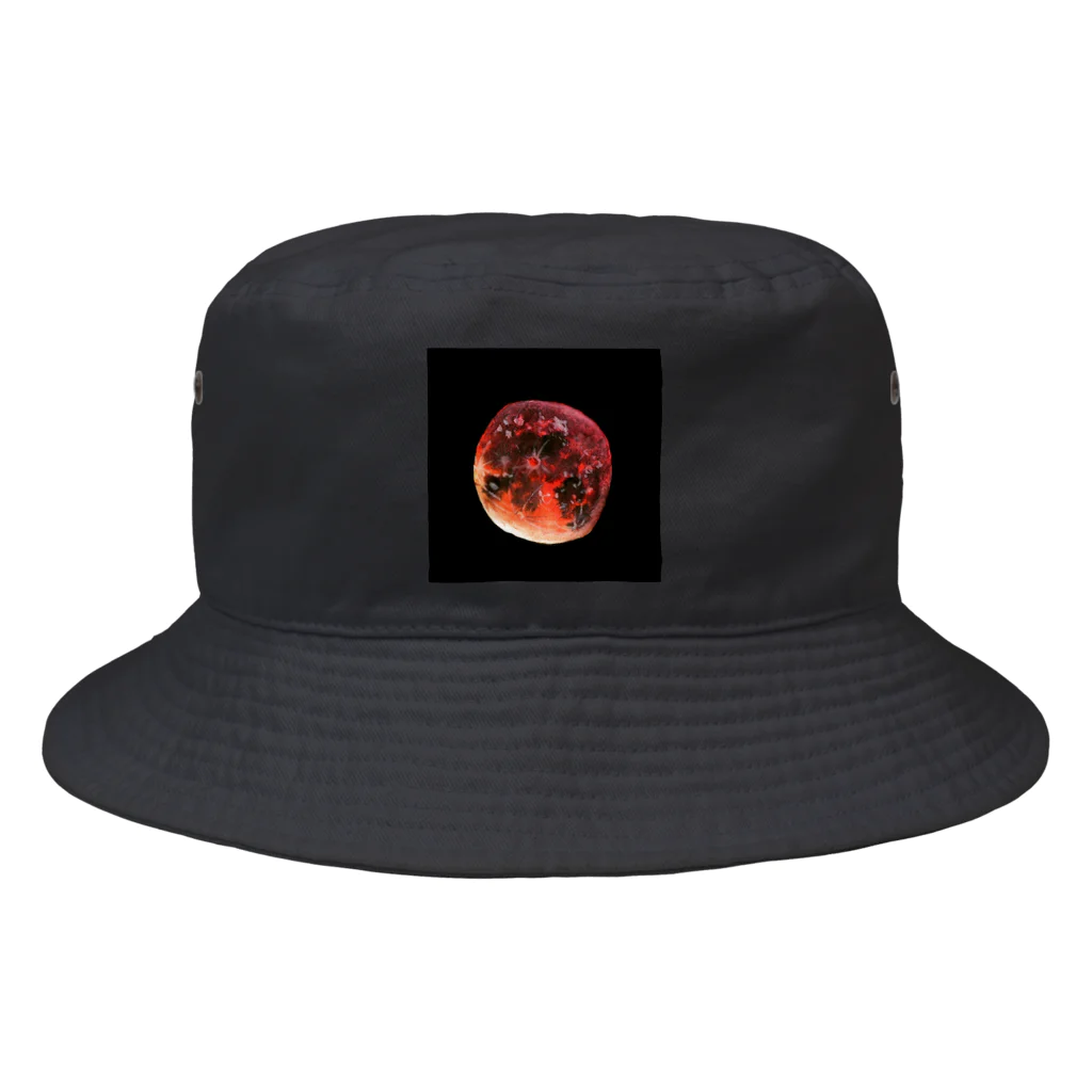 JapaneseArt Yui Shopの皆既月食 Bucket Hat