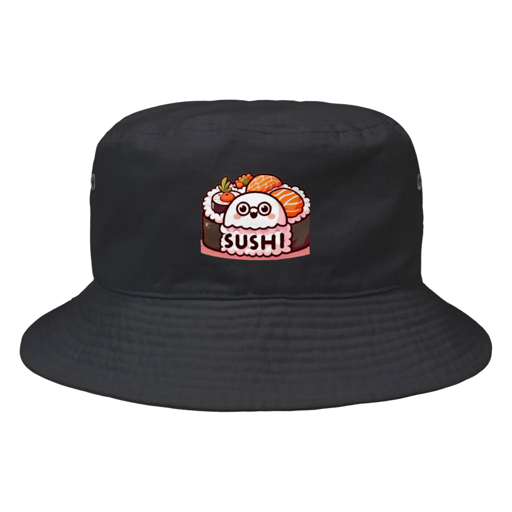 まったりゆったりのすしおばけ Bucket Hat