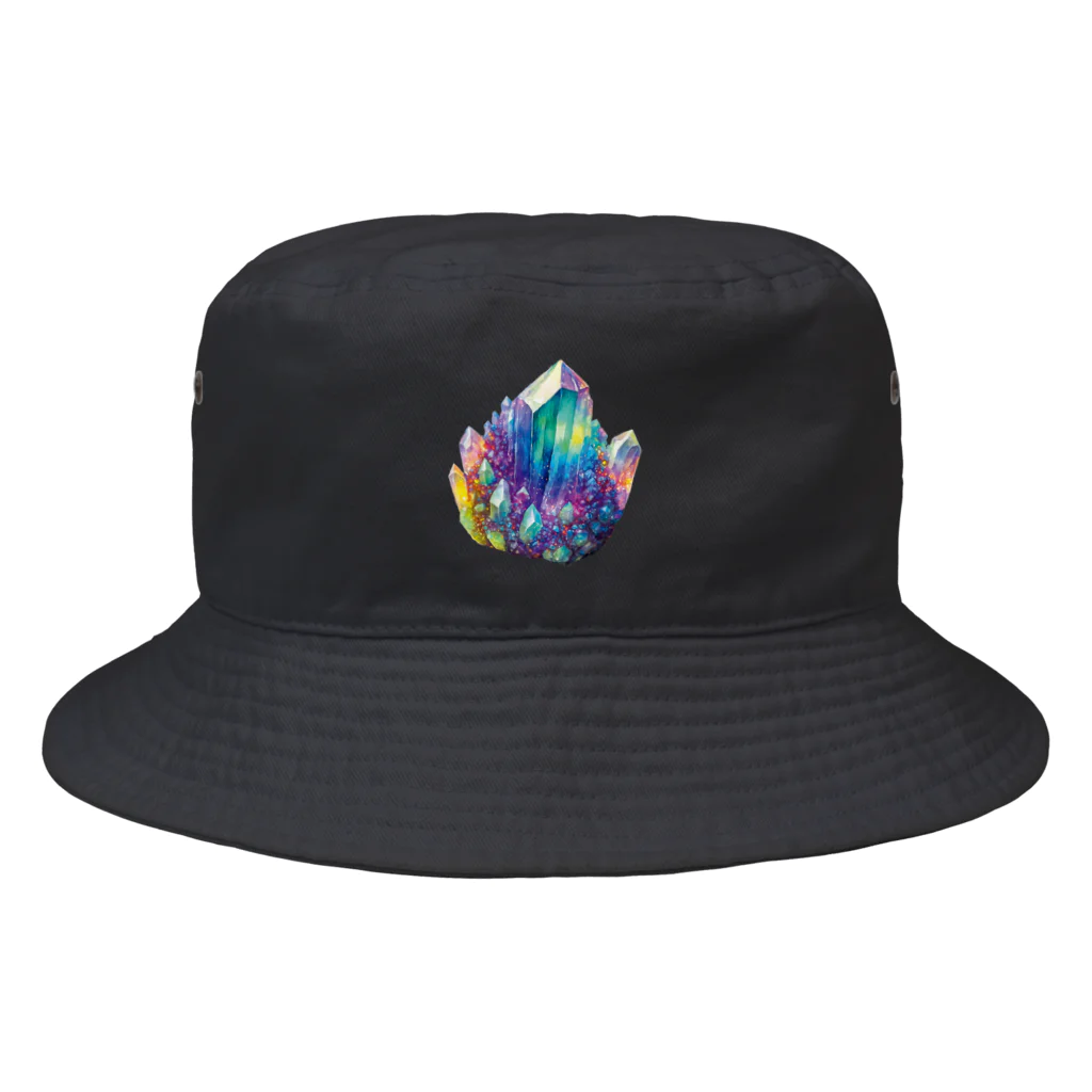 アリエルの空想鉱物店 "Arier's Imaginary Mineral Shop"の空想鉱物Ⅰ〈切り抜き〉 Bucket Hat