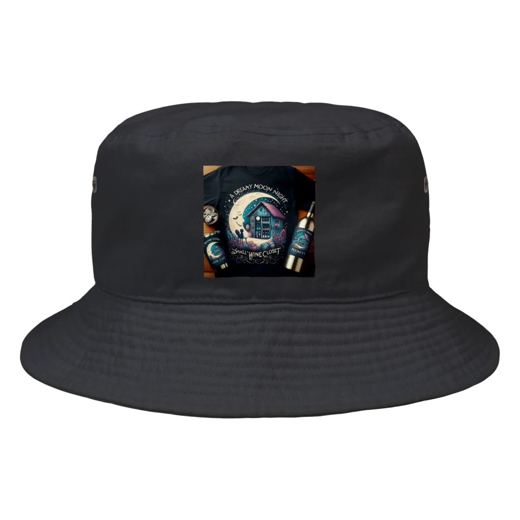 MOONY'S Wine ClosetのA Dreamy moon night Bucket Hat