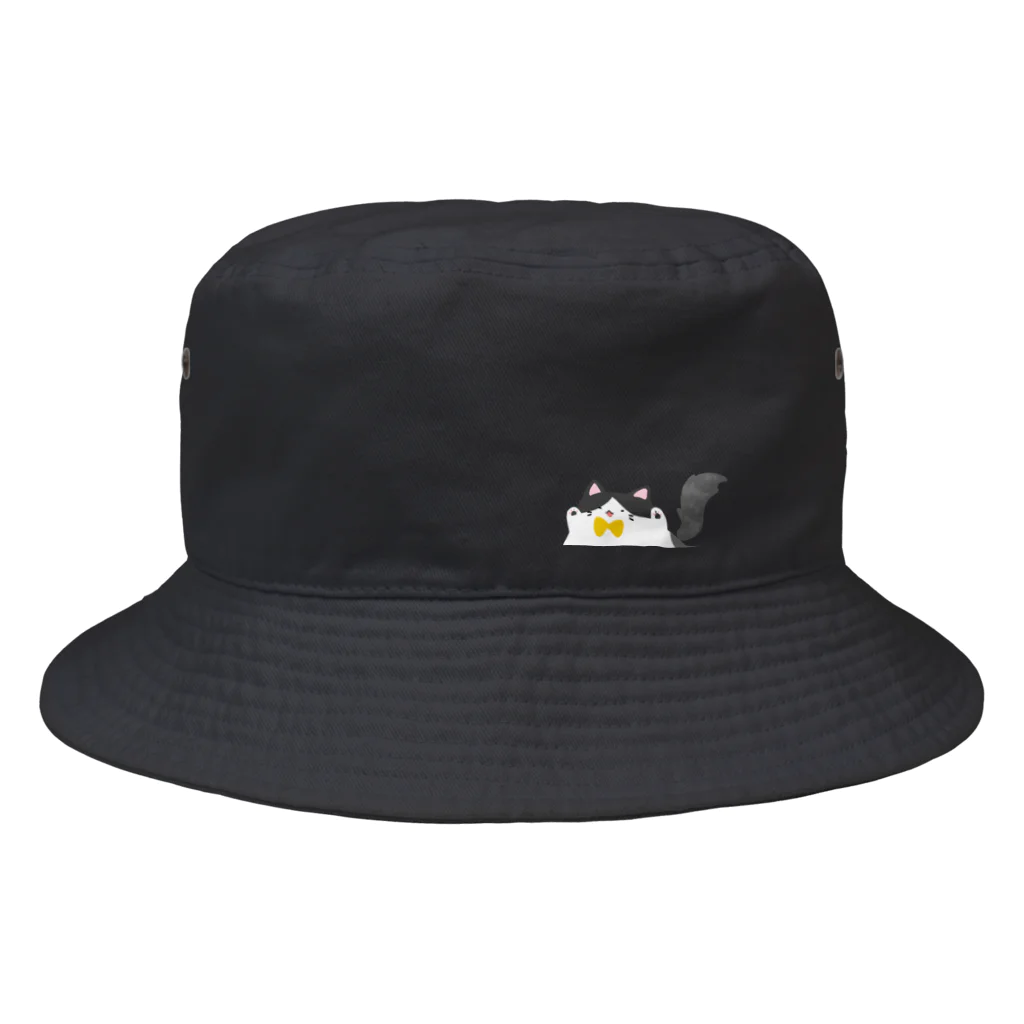 キャバクラ如月SUZURI店の猫Bバケットハット Bucket Hat