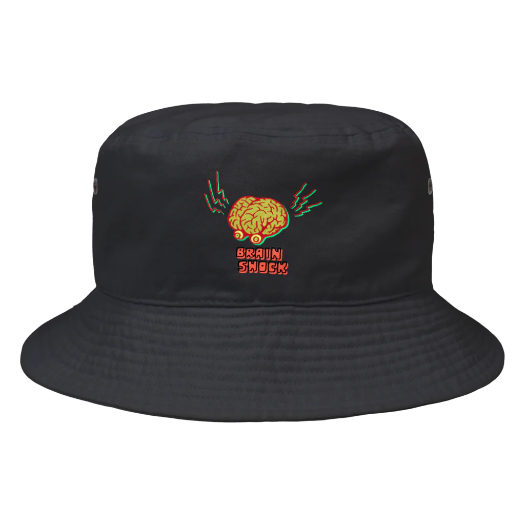 UETSUJI ShotaroのBRAIN SHOCK Bucket Hat