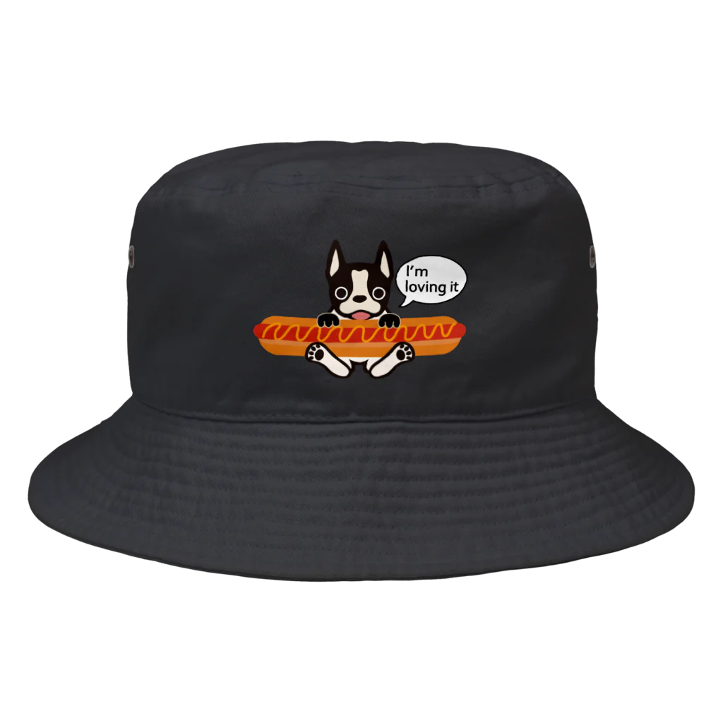 キッズモード某のホットドッグテリア Bucket Hat