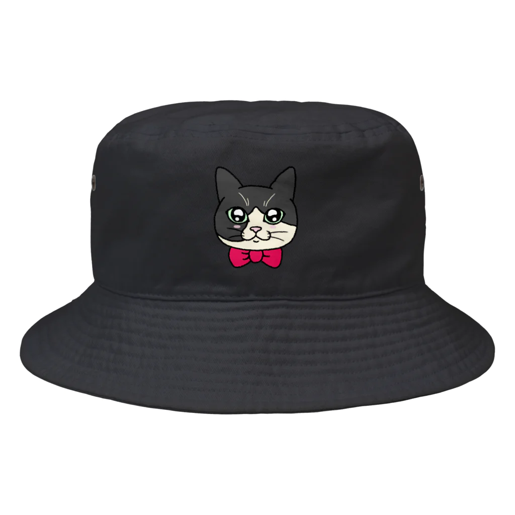 まろ☆まろち@まんが道のネコちゃん Bucket Hat