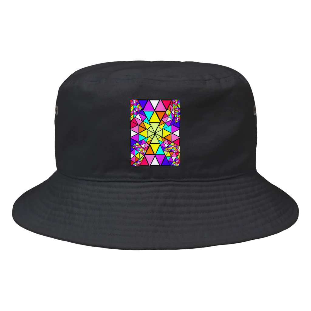 みにゃ次郎のステンドグラス Bucket Hat