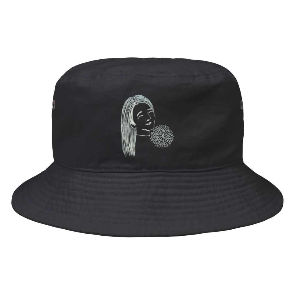 ponmayoの小雪です。パーカー Bucket Hat