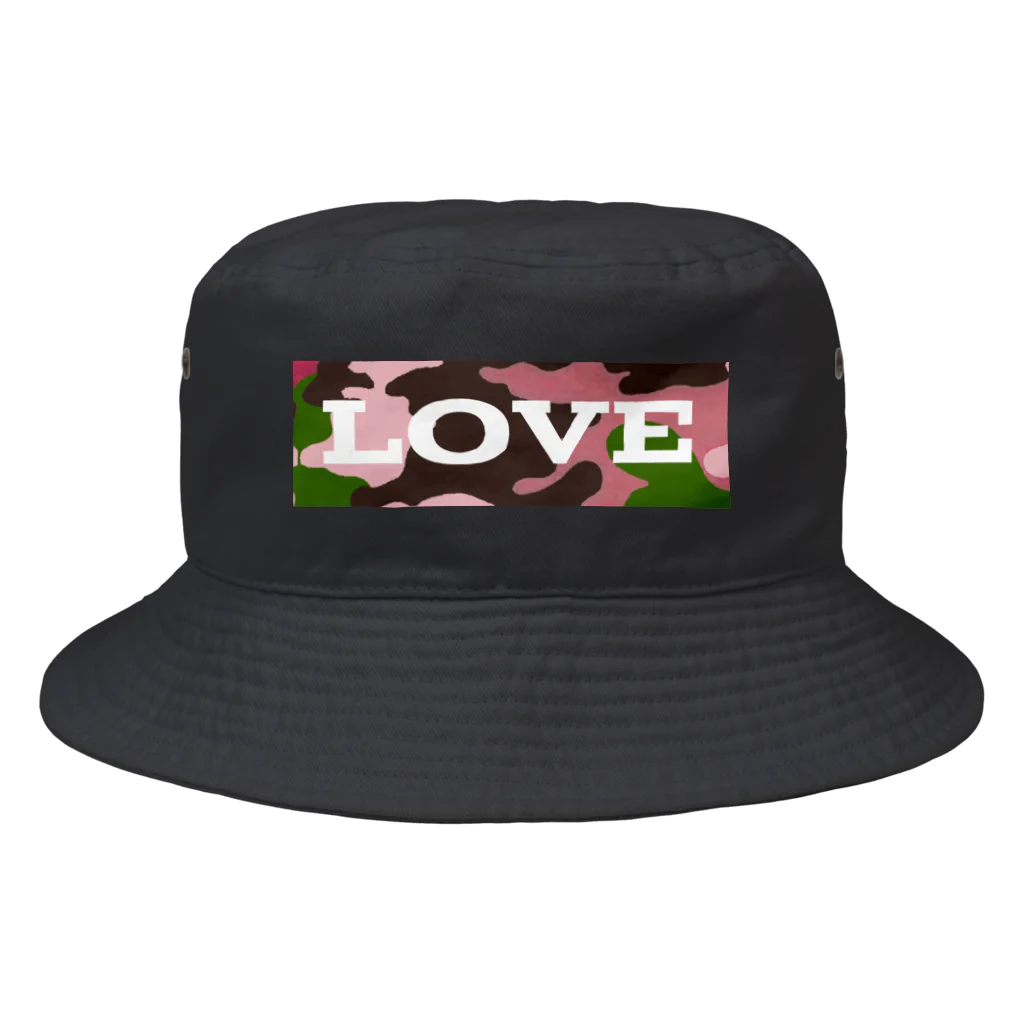 LOVE lovelyのLOVE ロゴ Bucket Hat