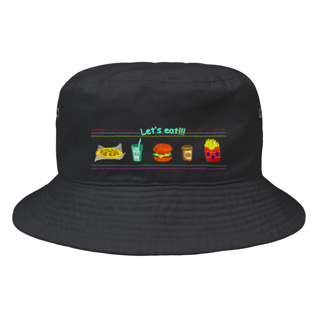 Yokokkoの店のLet's eat!!! Bucket Hat