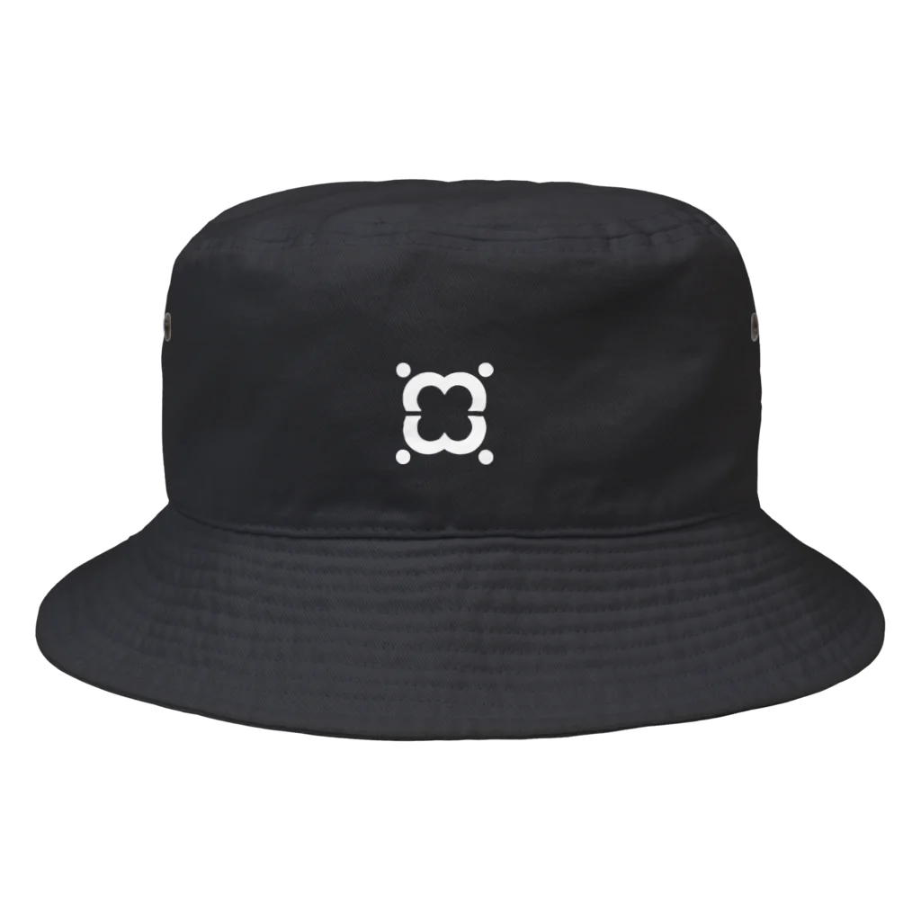 ミツモアの白ロゴ Bucket Hat