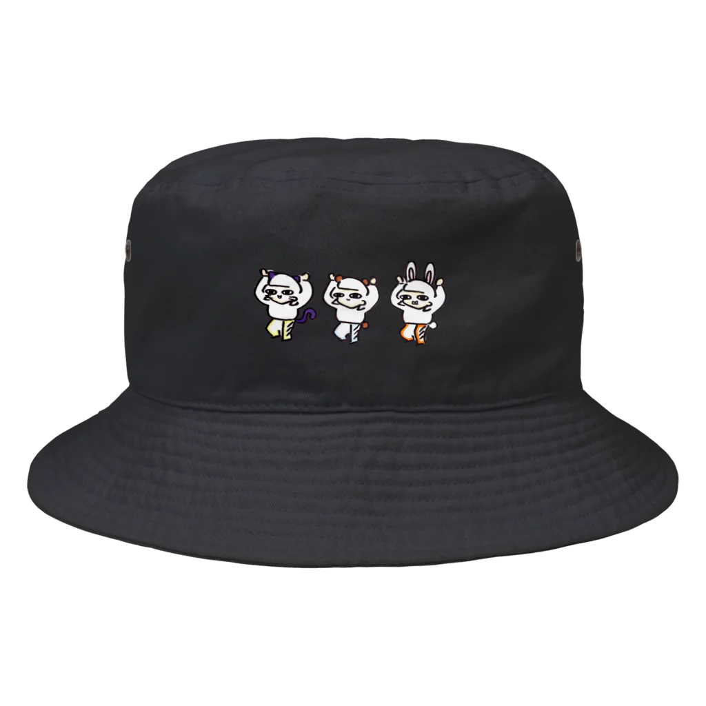 ぼち子の[酔拳・ぼち子さん]ぼっちのためのバケットハット Bucket Hat