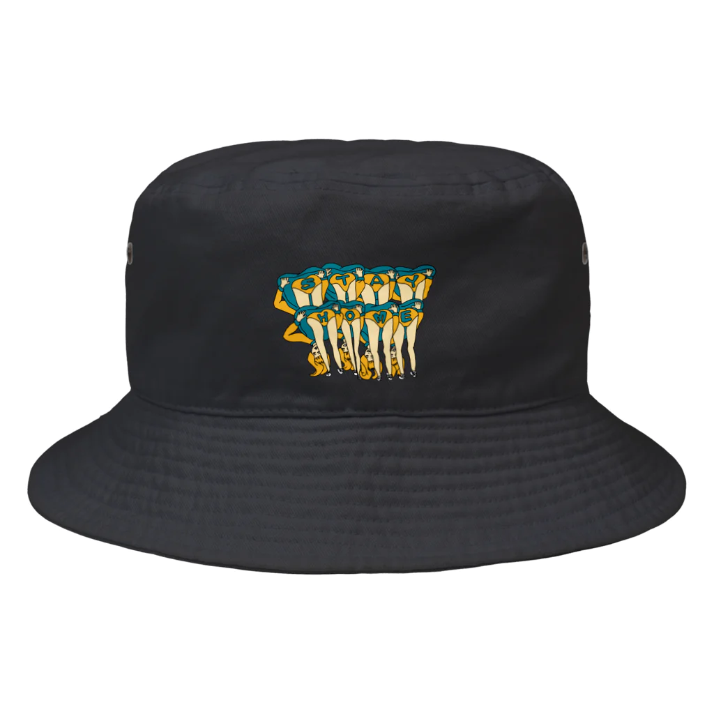 39chのパンチラガール Bucket Hat