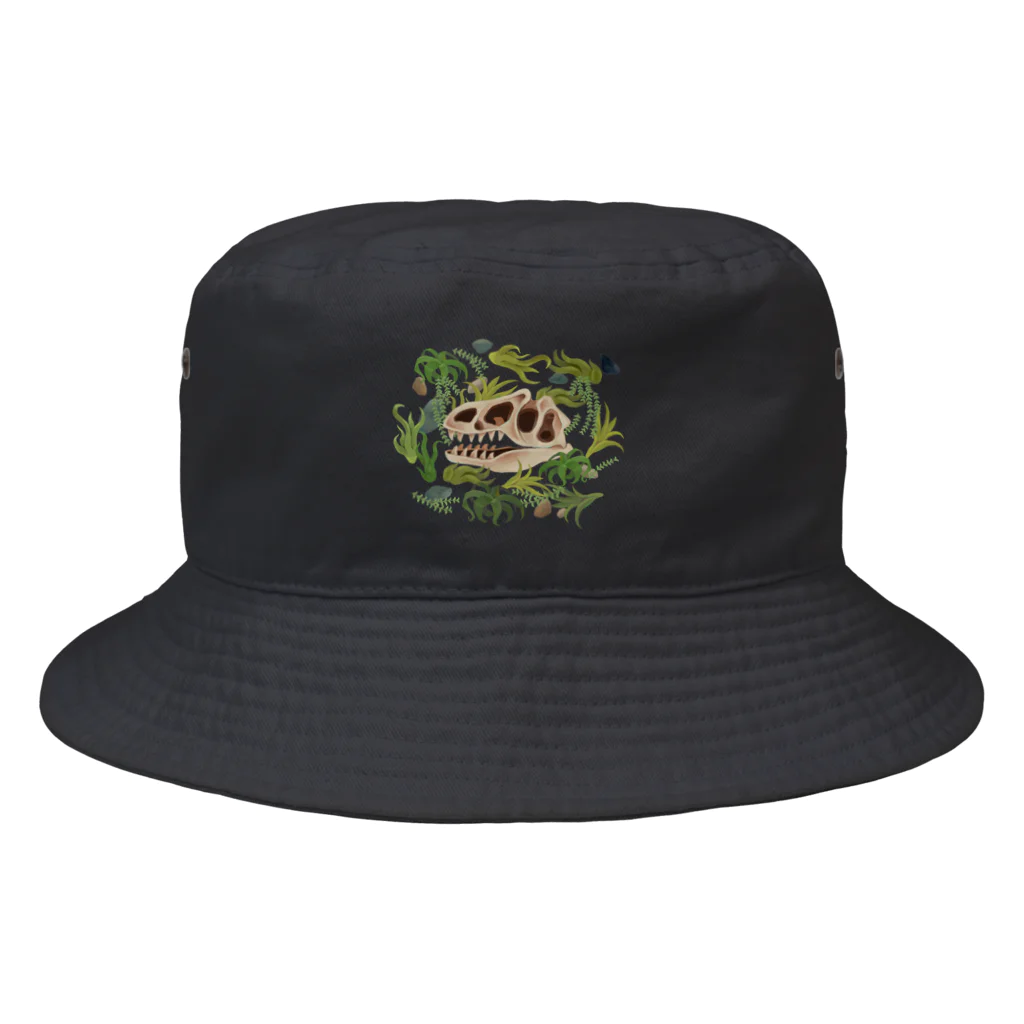 あおきさくらのアロサウルス頭骨 Bucket Hat