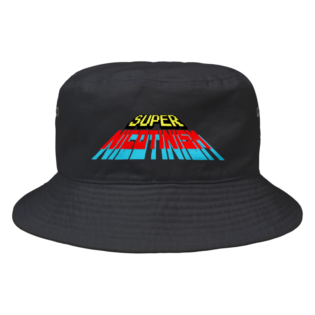 ヤニカスは死なないのSuper nicotinism Bucket Hat