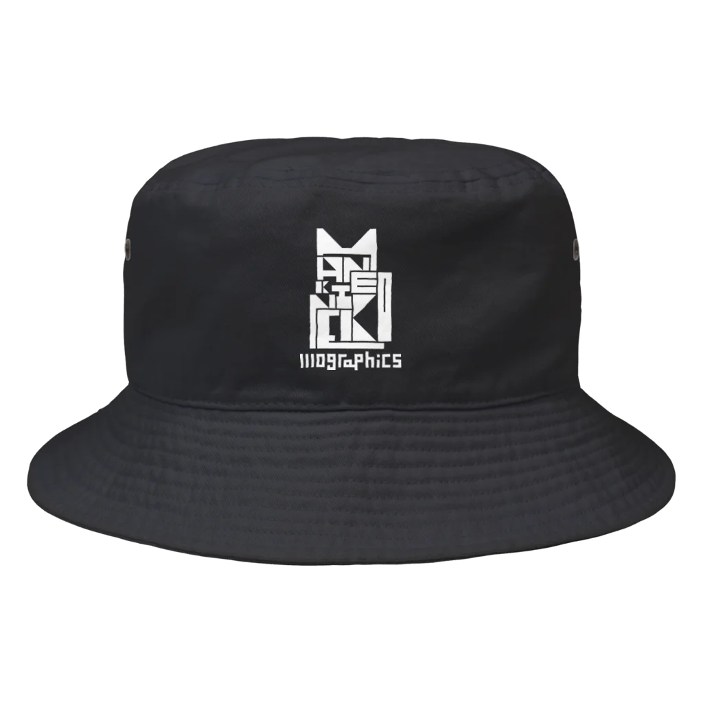 1110graphicsのMANEKINEKO / 招き猫 Bucket Hat