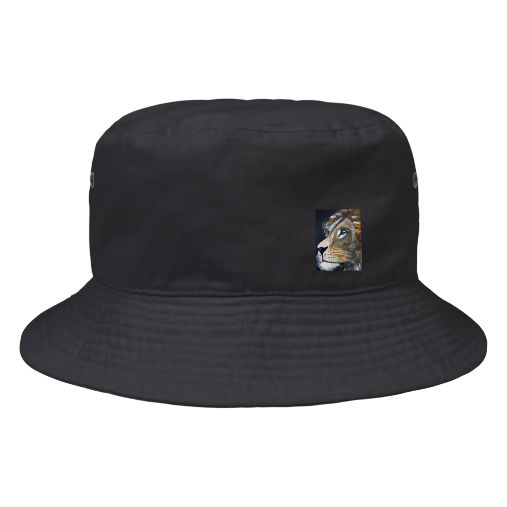 kiyoshisunのライオンのまっちん Bucket Hat