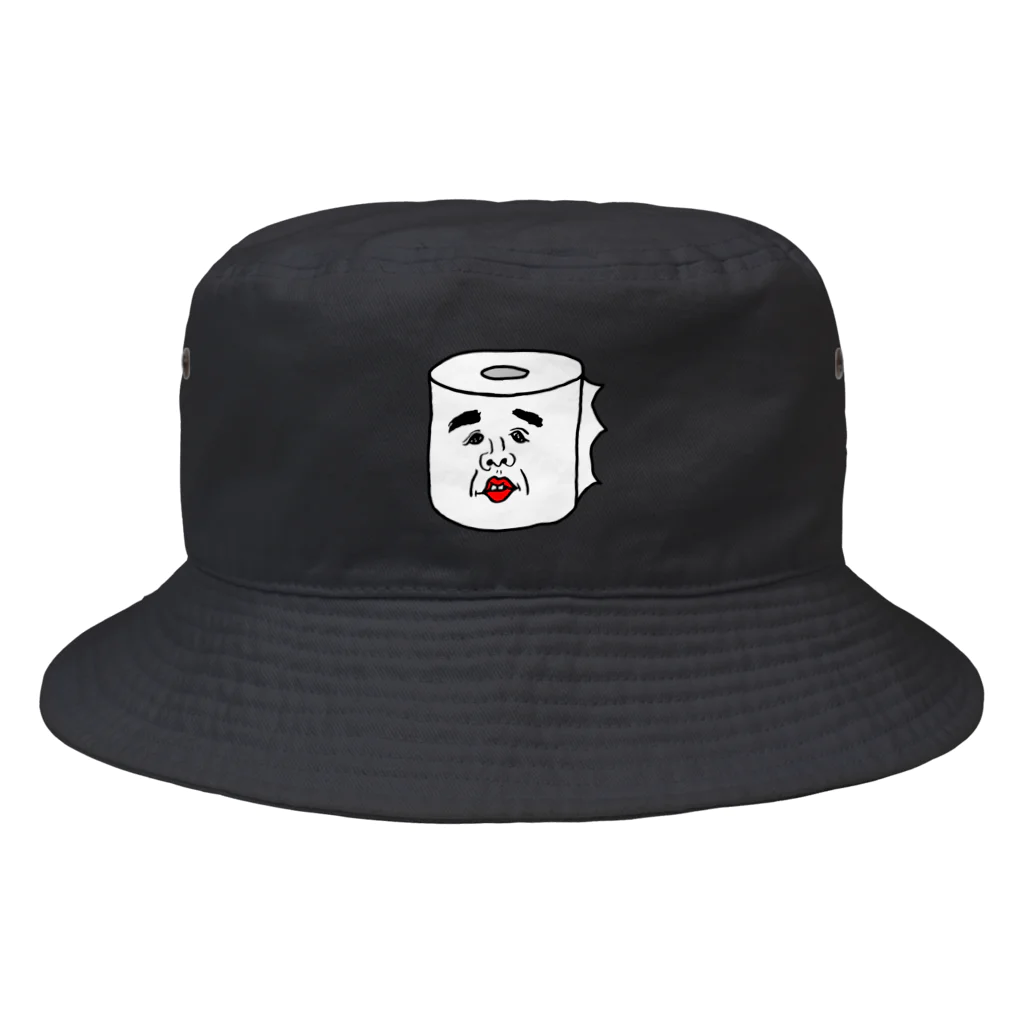 右手リアンうめもと公式のトイレットペーパーのまさみ  Bucket Hat