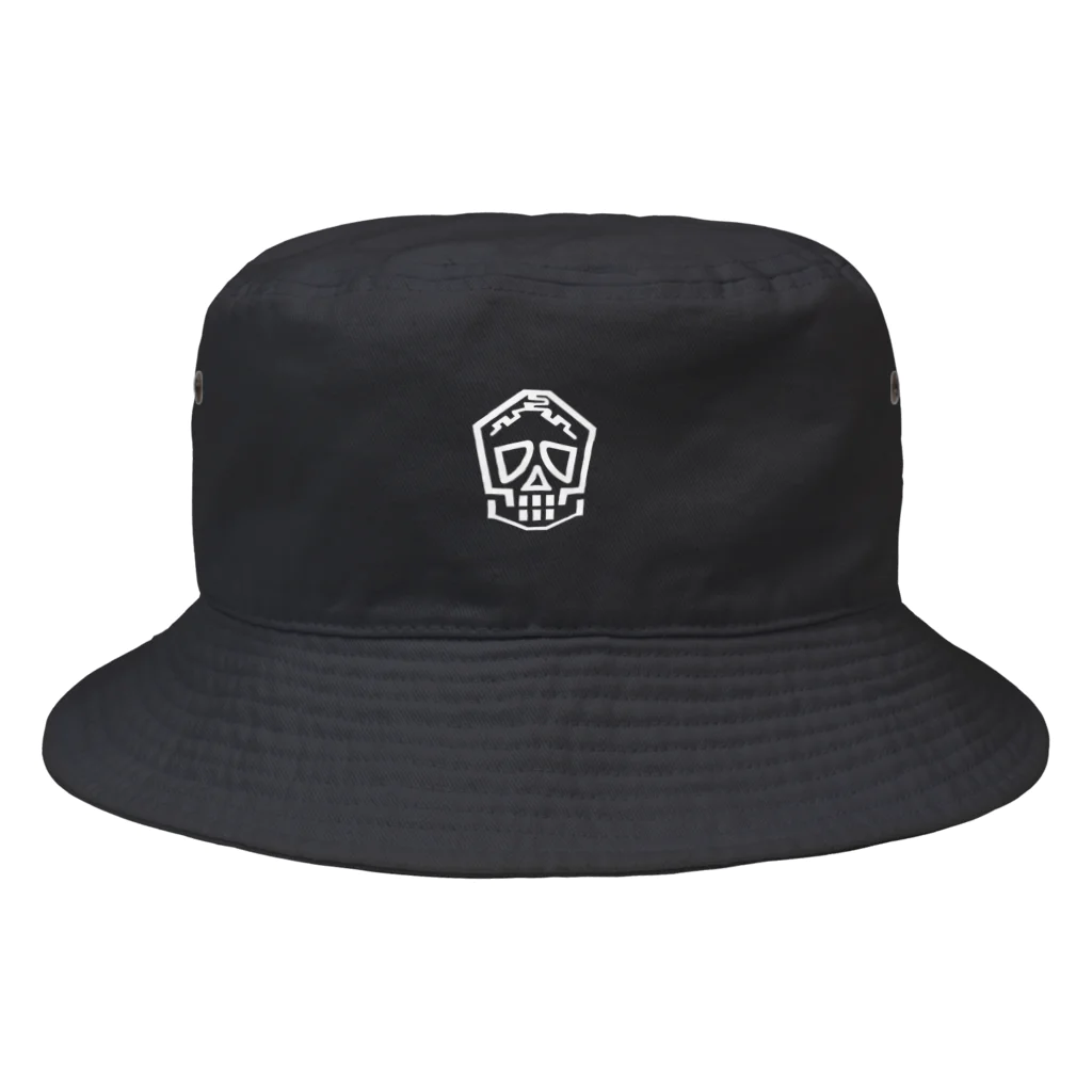 シャレコーベミュージアムのミュージアムロゴ Bucket Hat