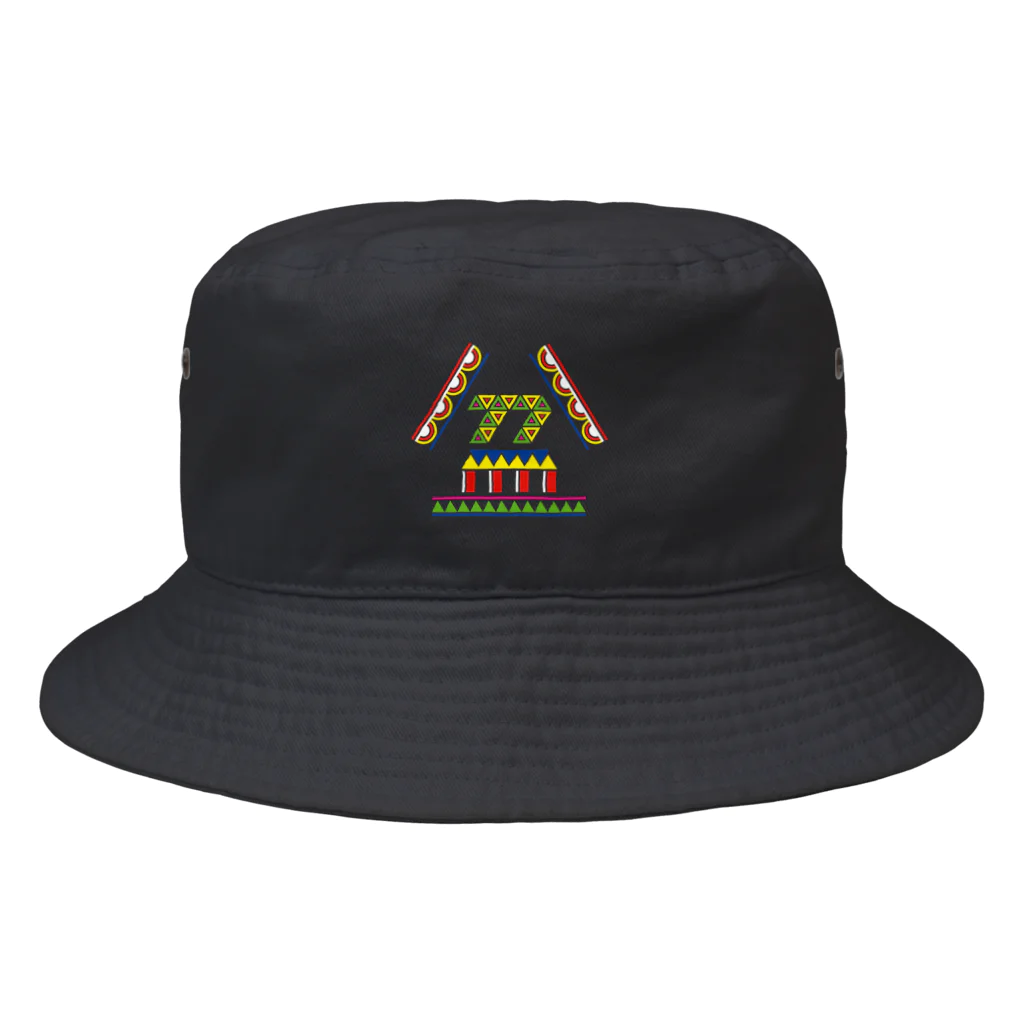 DoBONのBONトライブ／カラフル Bucket Hat