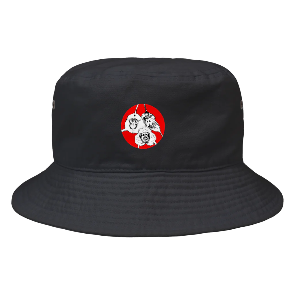 wtsnのmonkey orchid Bucket Hat