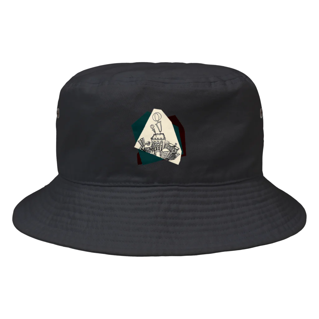 気ままに創作　よろず堂のバルーン Bucket Hat