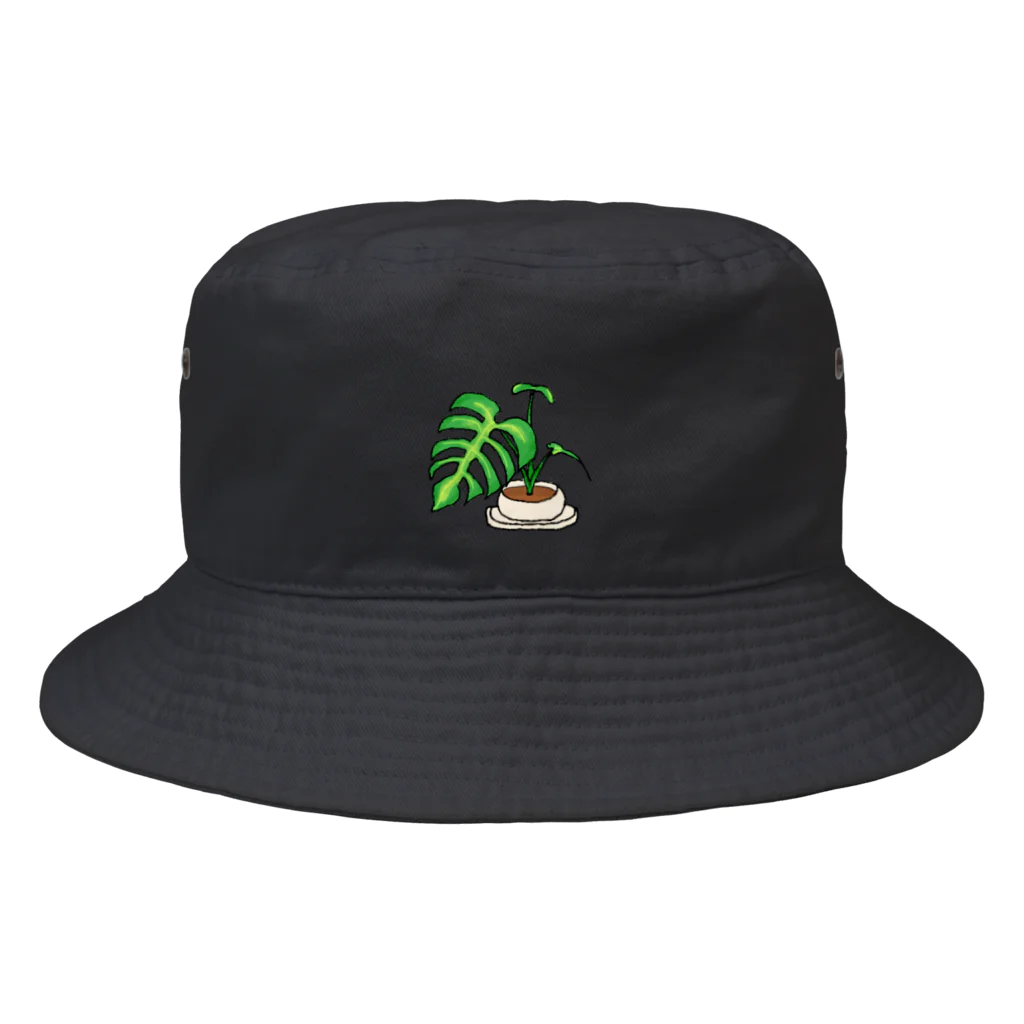 ひろののモンステラ Bucket Hat