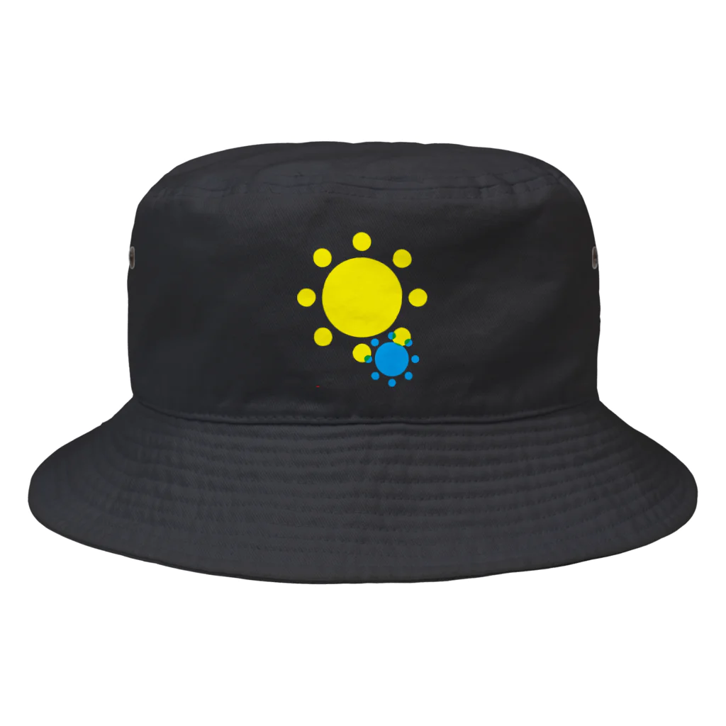 maison_akutaのakuta the sun Bucket Hat