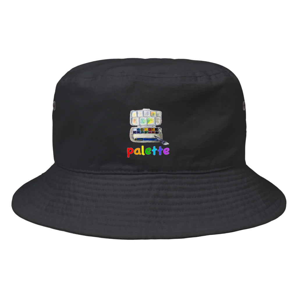 猿猫堂のパレット Bucket Hat