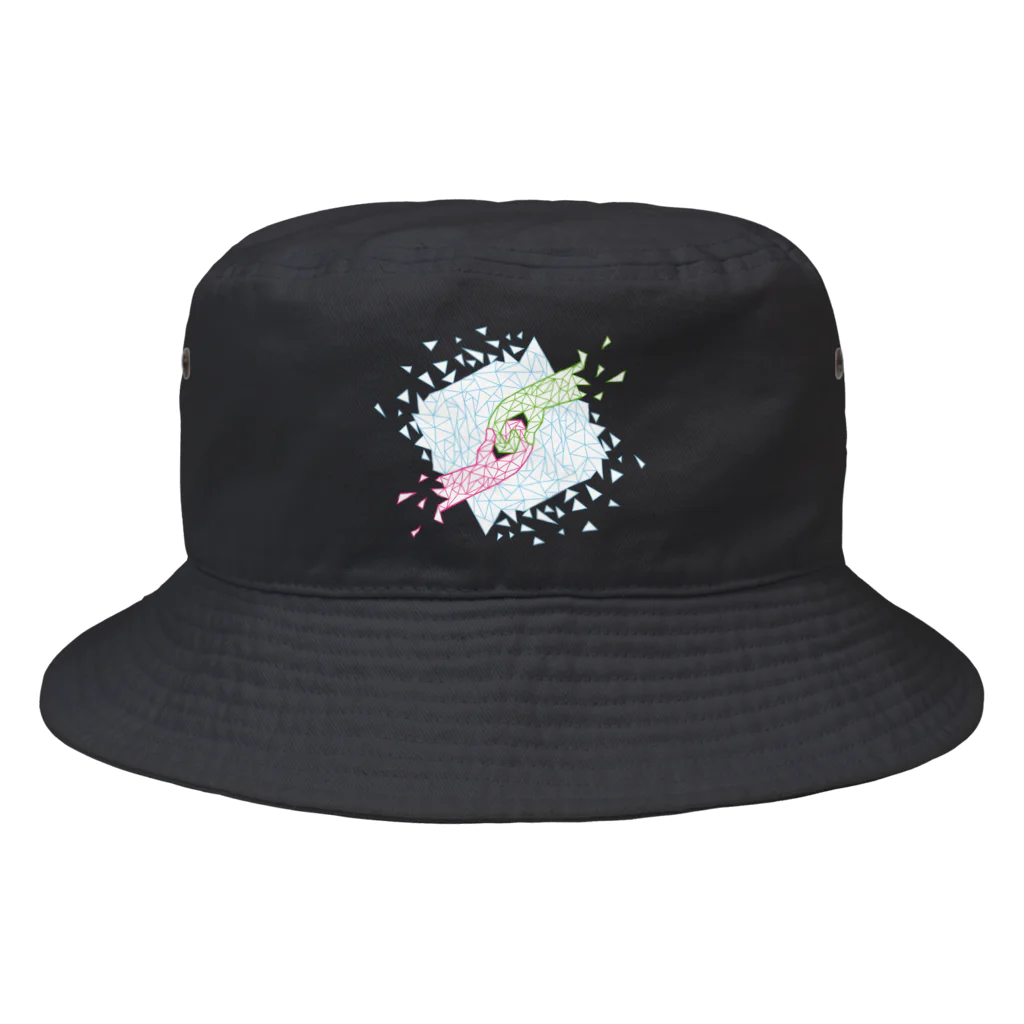 Wildflowerの手と手 Bucket Hat