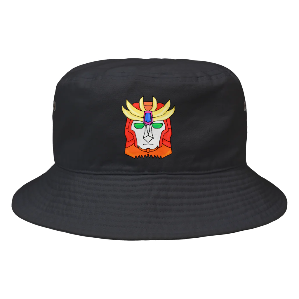 タッタカタァの架空戦士★マモルンダー・ターボ Bucket Hat