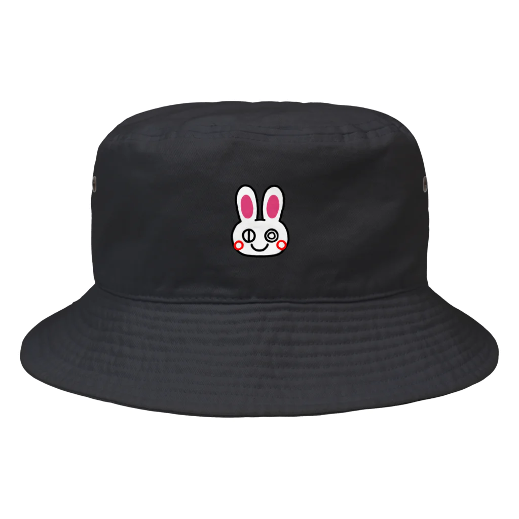 幽囚の箱庭　SUZURI店の【USA】beautiful face Bucket Hat