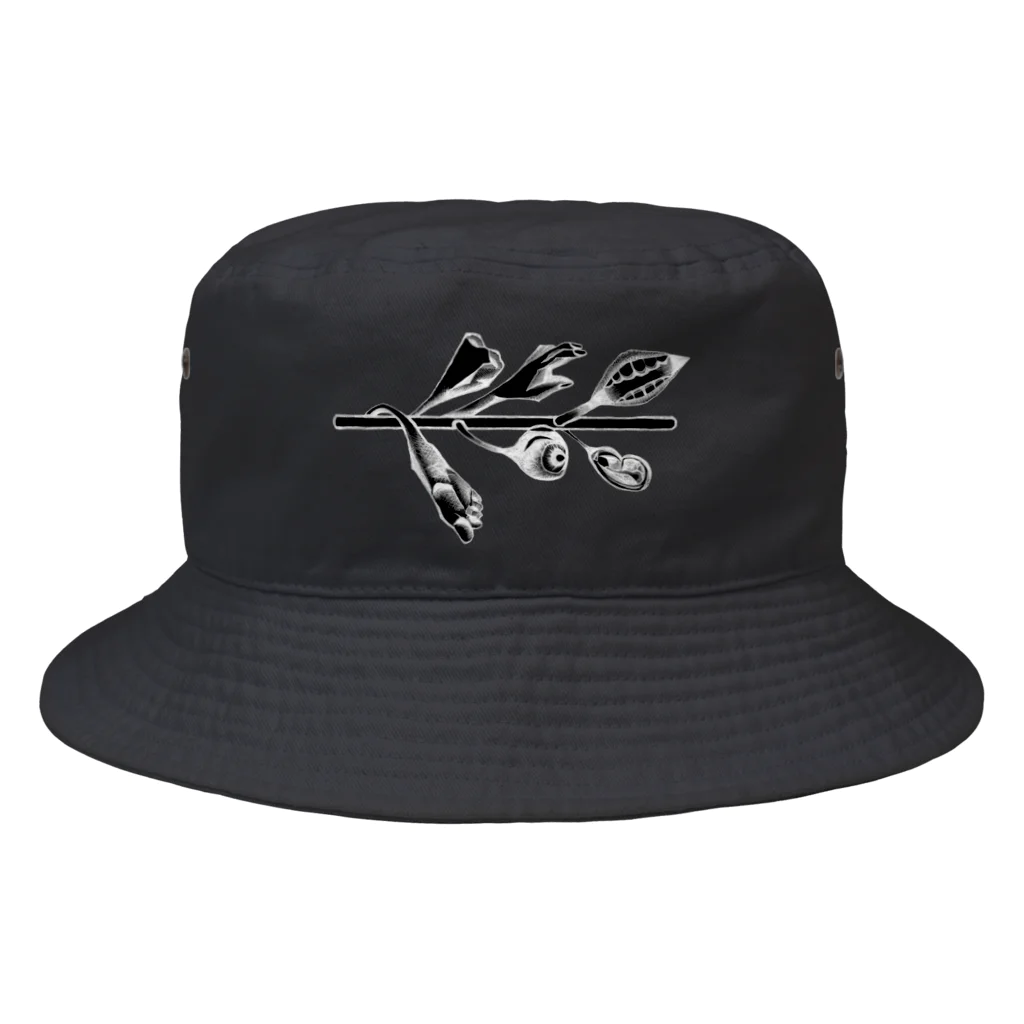 つめローラーのVIVO(横反転) Bucket Hat