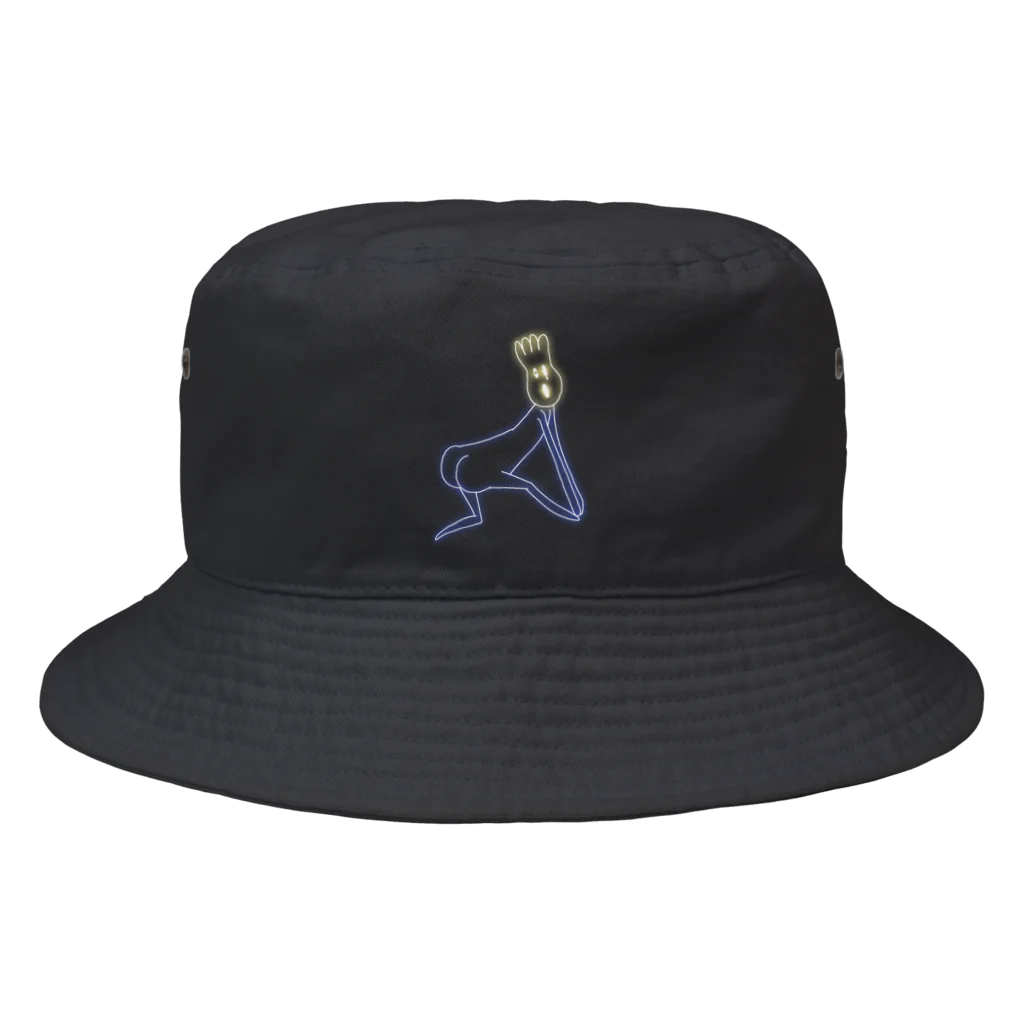 pomemamianのプリケツネオン Bucket Hat