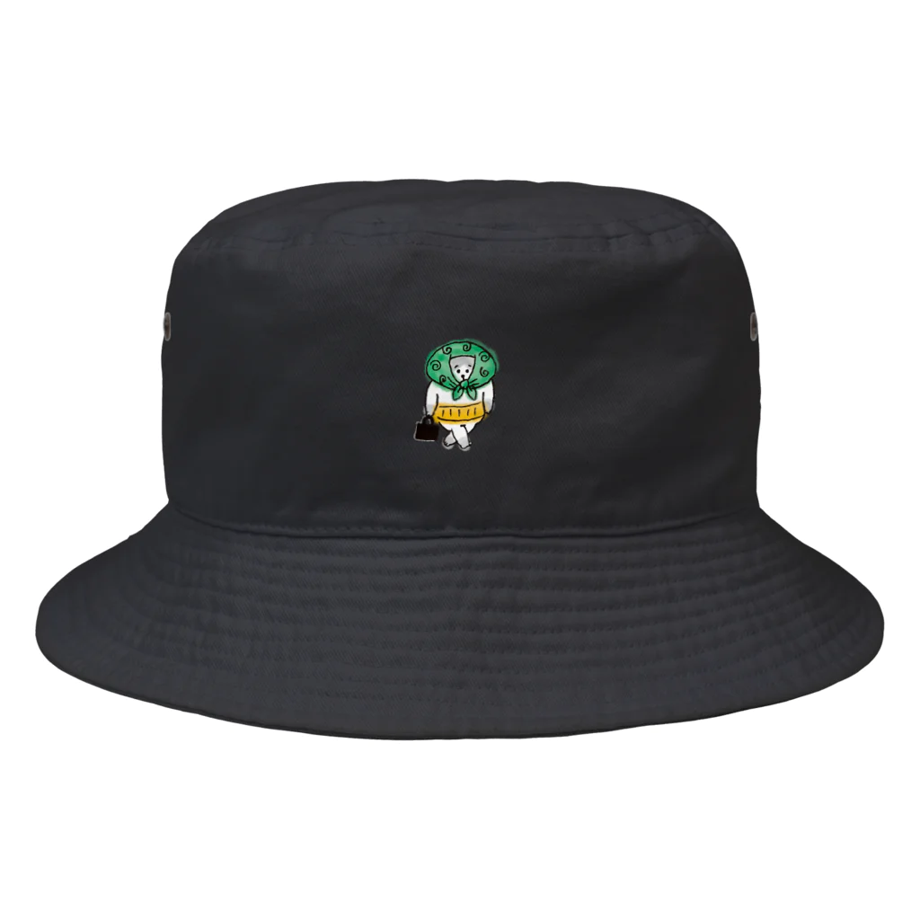 ごろごろにゃんすけのコソコソさん Bucket Hat