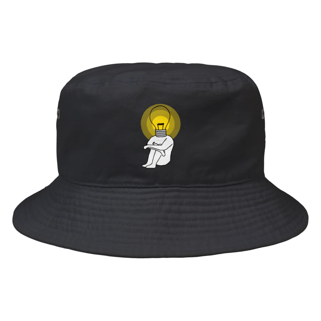 ピアンポン -phangpon-の電球マン Bucket Hat