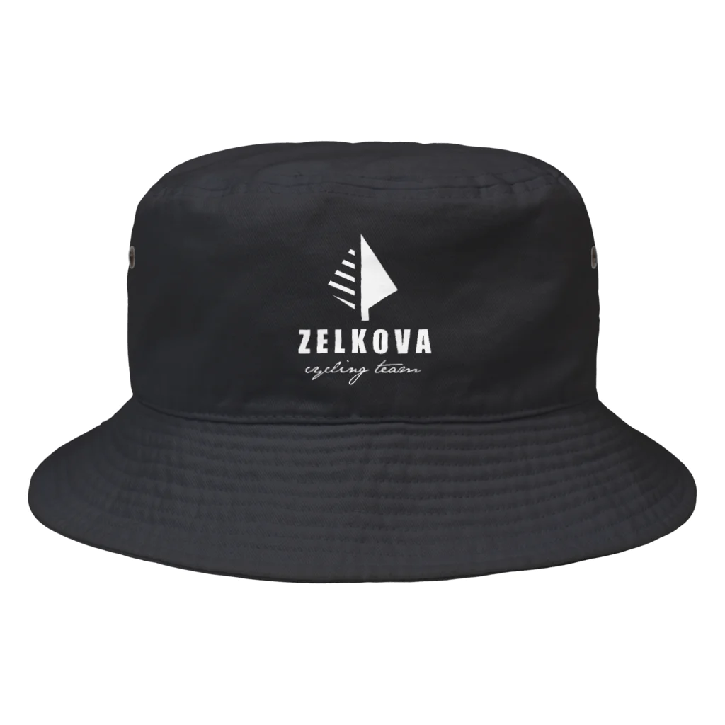 ZELKOVA cycling teamのZELKOVA_CAP Bucket Hat