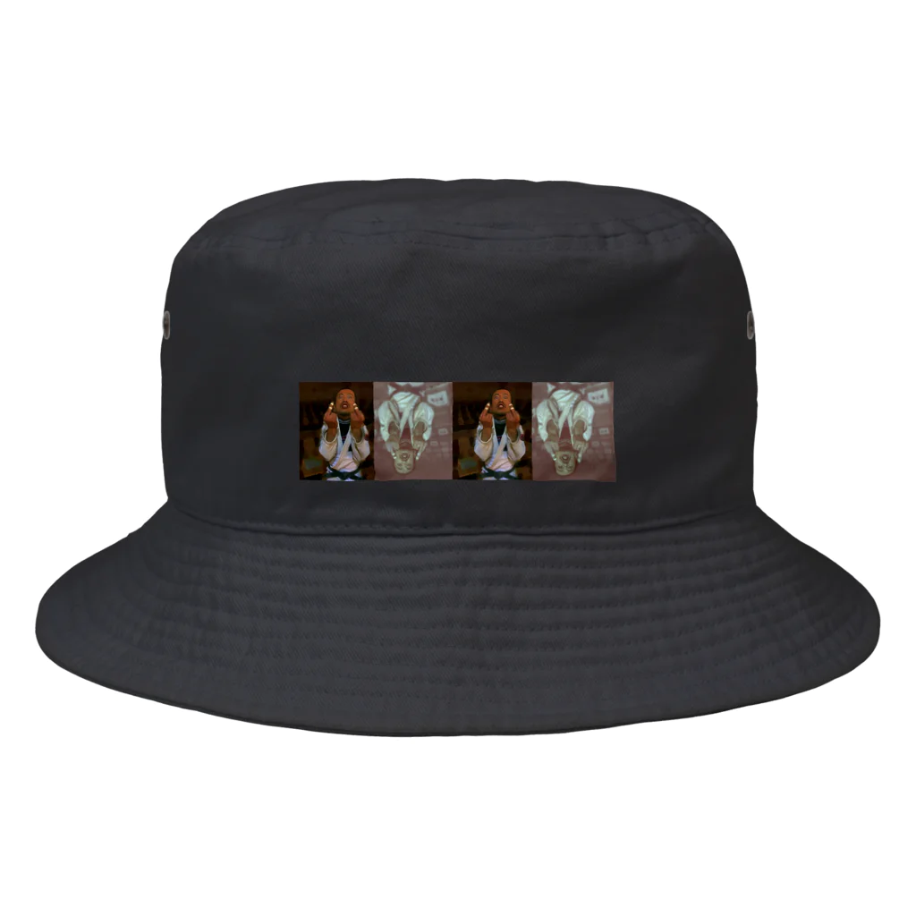 ふかしーものおこているよ❕パパヴォ❕ Bucket Hat