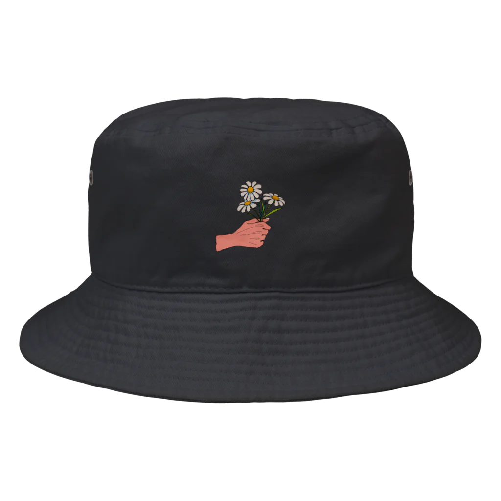 ブロッコリSPの手に花を Bucket Hat