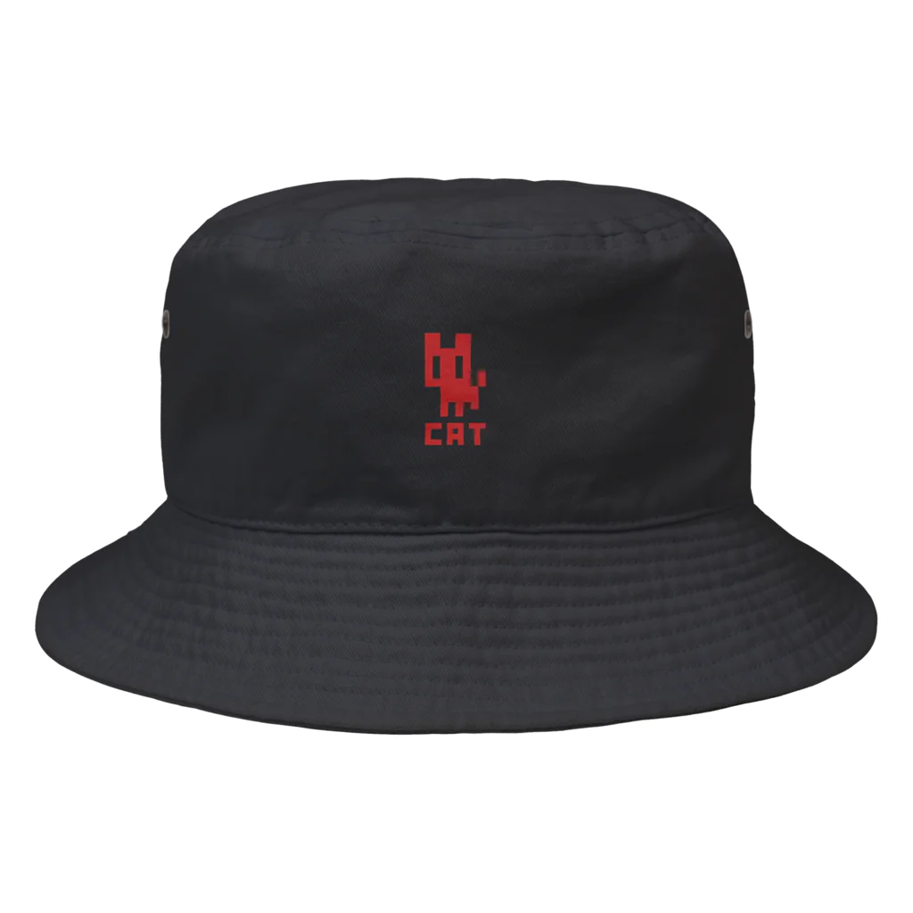 ドットデザインのパジャドットのDOT CAT Bucket Hat