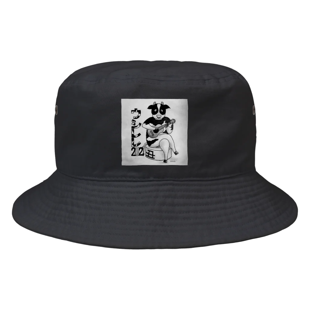 39Sの干支 ウシレレ Bucket Hat